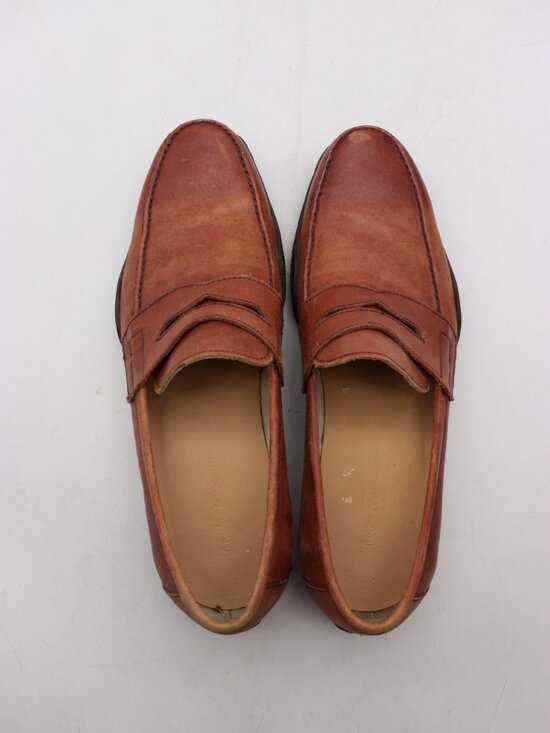 Salvatore Ferragamo Men\'s Size EU 41 Brown Leather Loafer Slip On Shoes main image 6
